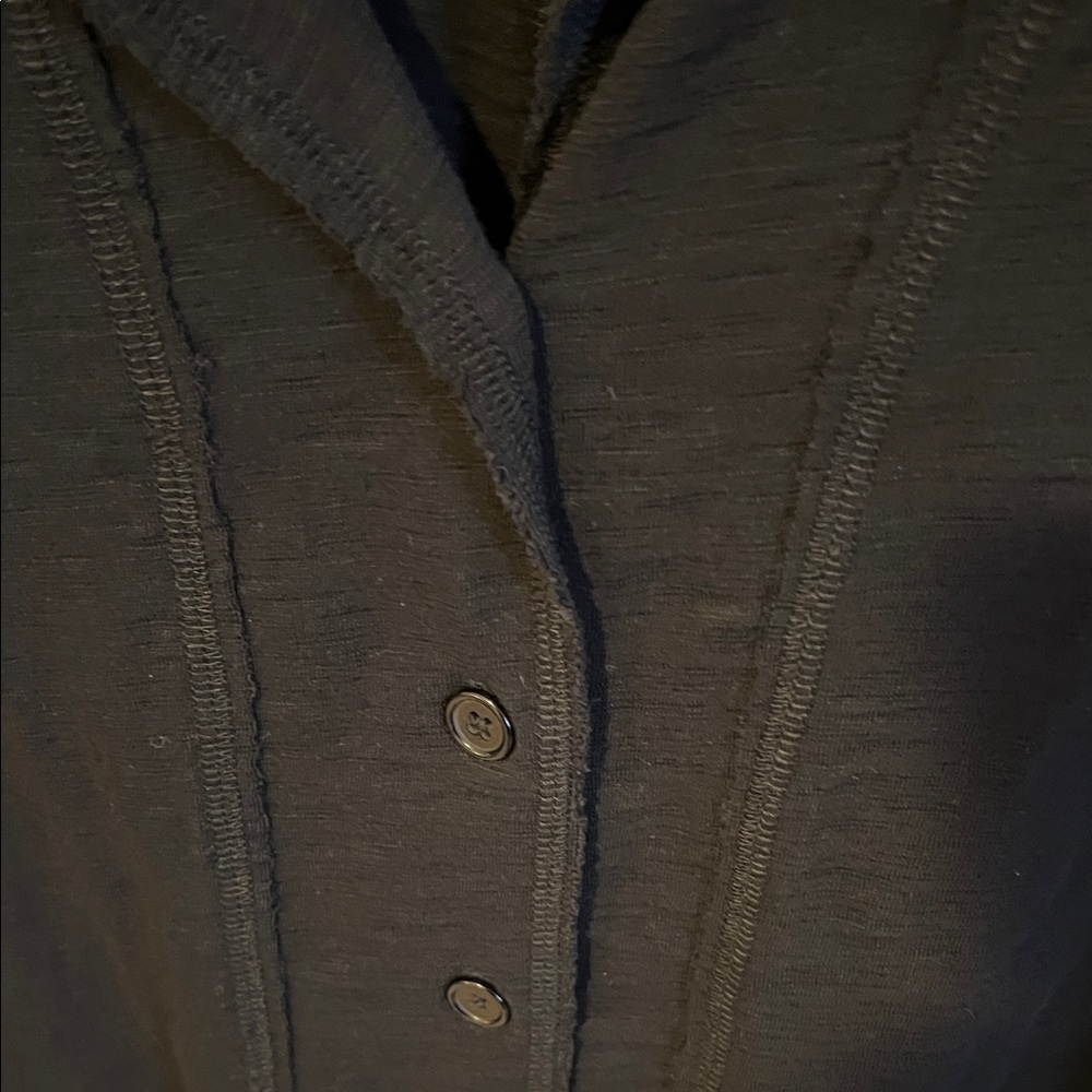 Habitat Women's Elegant Black Button-Down Shirt - Picture 3 of 6